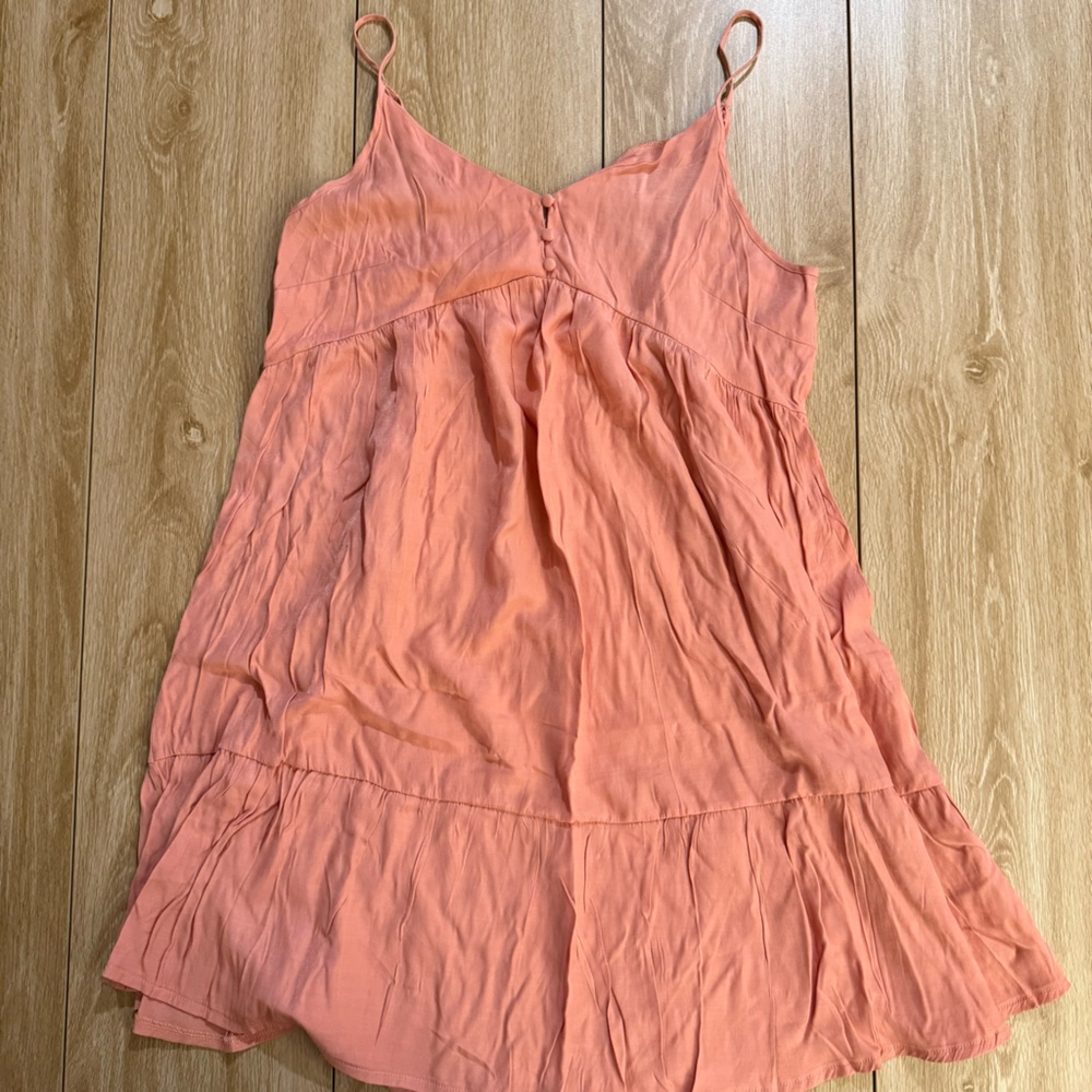 Berryou Pink Coral Mini Sundress Women’s Size Medium
